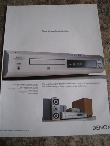 Denon dvd surround receiver - denon,