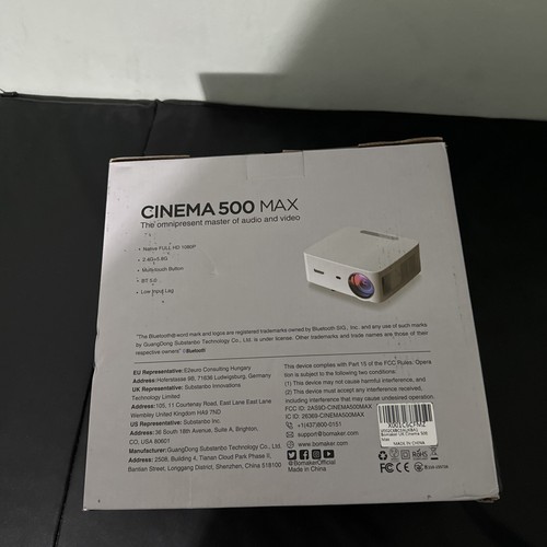 Bomaker cinema 500 max 1080p - 500,